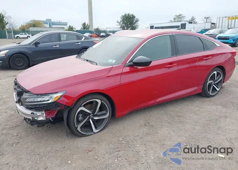 2021 Honda Accord Sport Special Edition from USA, damaged, VIN 1HGCV1F43MA072780